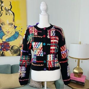 Vintage Epoch Knitwear Christmas Sweater. Size Small.